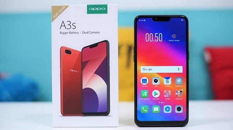 Reset Smartphone Oppo A3S
