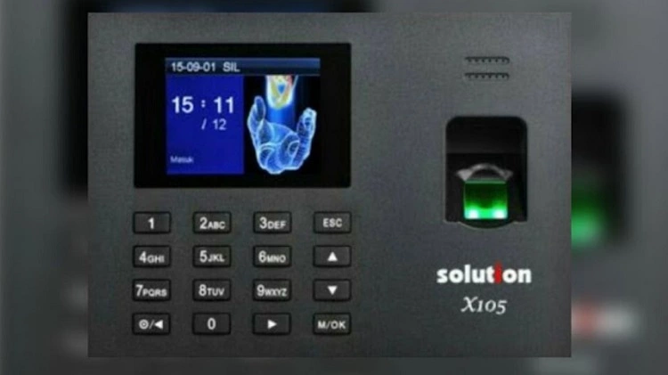 Mengatur Jam dan Tanggal Fingerprint Solution