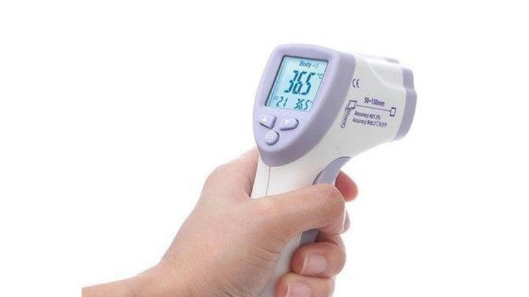 Cara Setting Infrared Thermometer