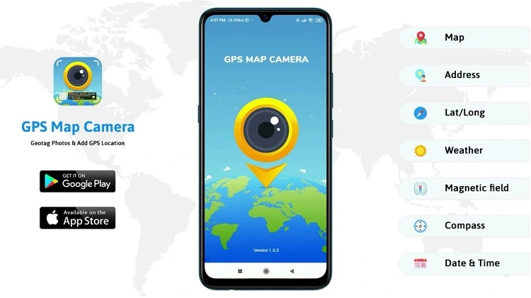 Install Aplikasi GPS Map Camera