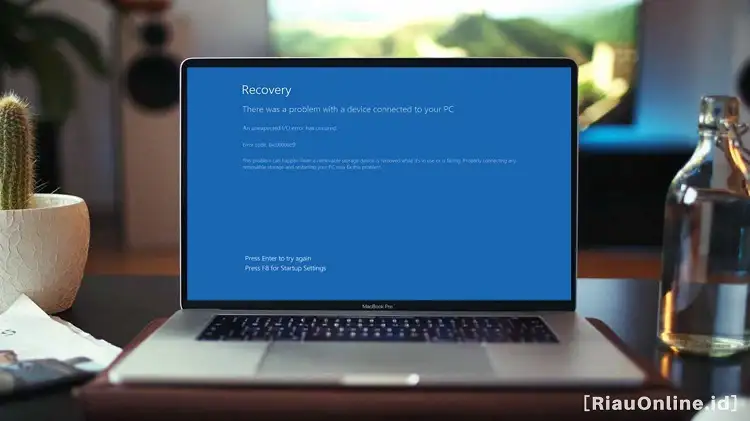 Penyebab Munculnya Windows Recovery