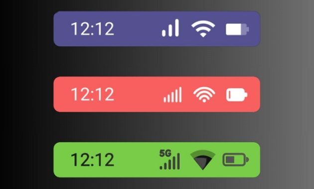 Cara Merubah Tampilan Status Bar Android