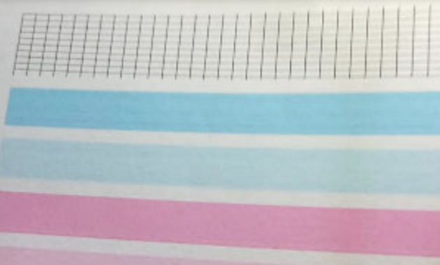 Hasil Print Tidak Lurus Canon MP287