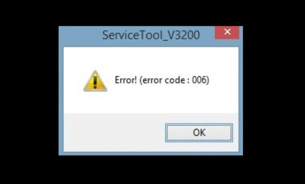 Service Tool Not Responding MP287