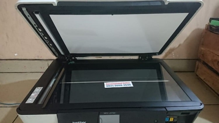 Cara Scan Dokumen Dengan Printer Brother FlatbedADF