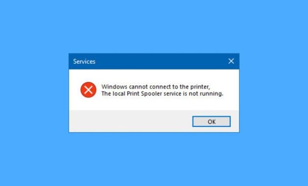 Error Printer Spooling