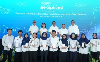 Telkom Hadirkan Connect.in-Spirasi di Sekolah Rakyat Kulon Progo