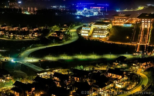 Penampakan Malam IKN dan Rincian Anggaran Pembangunan