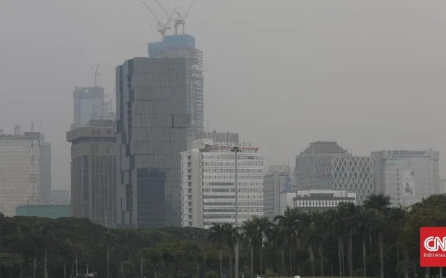 Konsentrasi Polutan di Jakarta Menurun pada Sabtu Pagi