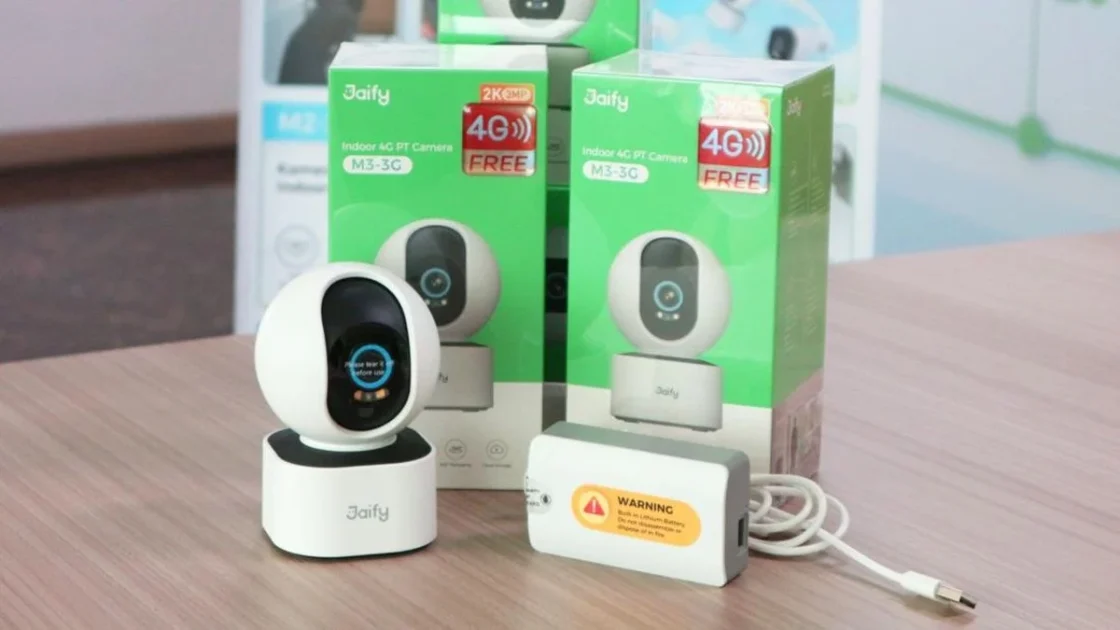 Jaify M3-3G, CCTV 4G Tanpa Wi-Fi Jaringan Telkomsel