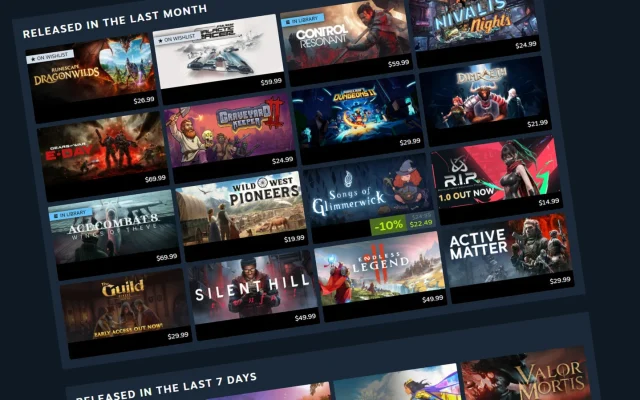 Fitur Personal Calendar Steam Rekomendasikan Game Baru