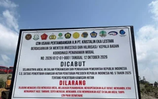 IUP PT Kristalin Ekalestari di Papua Resmi Dicabut Pemerintah