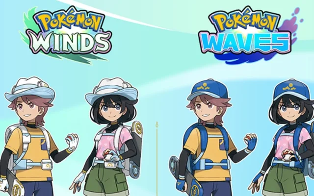 Skill Unik Tiga Pokémon Starter di Winds and Waves