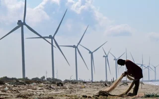 Nelayan Sri Lanka Protes Proyek Turbin Angin Hijau