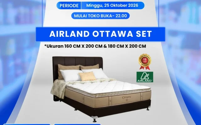 Transmart Full Day Sale, Harga Tempat Tidur Jadi Murah